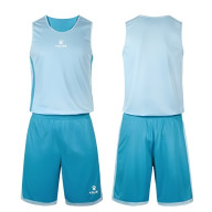 Детская баскетбольная форма KELME Children's Double-Sided Basketball Uniform Light Blue - Детская баскетбольная форма KELME Children's Double-Sided Basketball Uniform Light Blue
