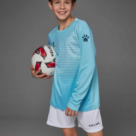 Детская футбольная форма KELME Long-Sleeved Football Suit (Light Blue/White) - Детская футбольная форма KELME Long-Sleeved Football Suit (Light Blue/White)
