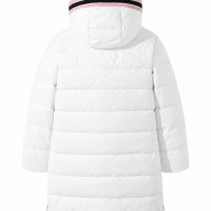 Детский пуховик KELME Girl's Mid-Length Down Jacket White - Детский пуховик KELME Girl's Mid-Length Down Jacket White