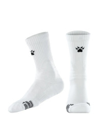 Носки KELME Thigh-high Athletic Socks (White/Black)