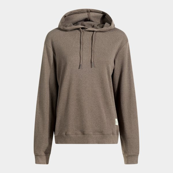 SUDADERA CON CAPUCHA MIMETIC MARRÓN