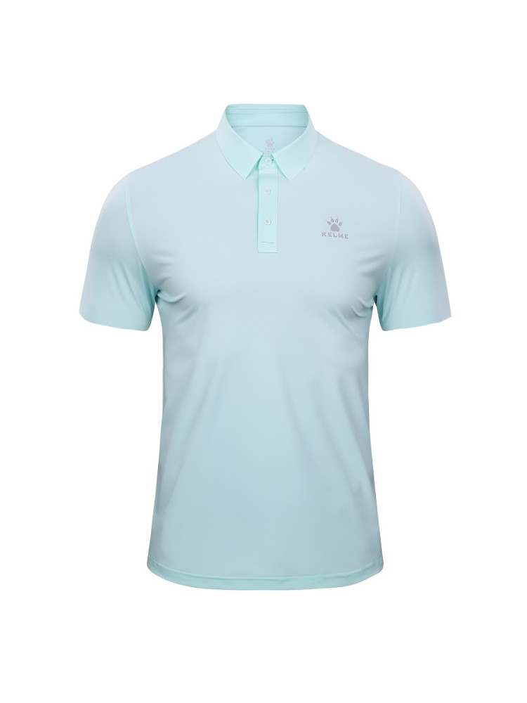 Футболка-поло KELME Short Sleeve Polo Shirt Light Blue