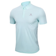 Футболка-поло KELME Short Sleeve Polo Shirt Light Blue - Футболка-поло KELME Short Sleeve Polo Shirt Light Blue