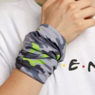 Снуд KELME Sunscreen Scarf (Grey/Green) - Снуд KELME Sunscreen Scarf (Grey/Green)