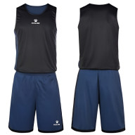 Детская баскетбольная форма KELME Children's Double-Sided Basketball Uniform Dark Blue - Детская баскетбольная форма KELME Children's Double-Sided Basketball Uniform Dark Blue