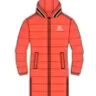Детский пуховик KELME Girl's Mid-Length Down Jacket Pink - Детский пуховик KELME Girl's Mid-Length Down Jacket Pink