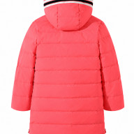 Детский пуховик KELME Girl's Mid-Length Down Jacket Pink - Детский пуховик KELME Girl's Mid-Length Down Jacket Pink