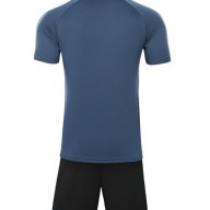 Футбольная форма KELME Short-Sleeved Football Suit (Dark Blue/Black) - Футбольная форма KELME Short-Sleeved Football Suit (Dark Blue/Black)