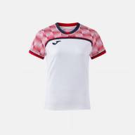 ФУТБОЛКА С КОРОТКИМ РУКАВОМ IRON HANDBALL PRO БЕЛЫЙ КРАСНЫЙ - ФУТБОЛКА С КОРОТКИМ РУКАВОМ IRON HANDBALL PRO БЕЛЫЙ КРАСНЫЙ