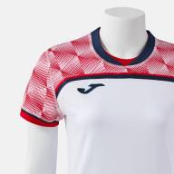 ФУТБОЛКА С КОРОТКИМ РУКАВОМ IRON HANDBALL PRO БЕЛЫЙ КРАСНЫЙ - ФУТБОЛКА С КОРОТКИМ РУКАВОМ IRON HANDBALL PRO БЕЛЫЙ КРАСНЫЙ