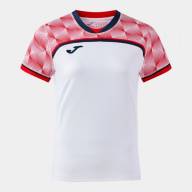 ФУТБОЛКА С КОРОТКИМ РУКАВОМ IRON HANDBALL PRO БЕЛЫЙ КРАСНЫЙ - ФУТБОЛКА С КОРОТКИМ РУКАВОМ IRON HANDBALL PRO БЕЛЫЙ КРАСНЫЙ
