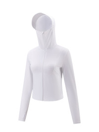 Ветровка KELME Knitted Sun Protection Clothing White