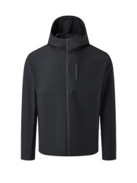 Демисезонная куртка KELME Hooded Fleece-lined Knit Cardigan Black