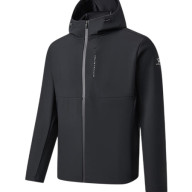 Демисезонная куртка KELME Hooded Fleece-lined Knit Cardigan Black - Демисезонная куртка KELME Hooded Fleece-lined Knit Cardigan Black