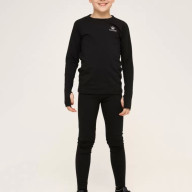 Детское термобелье (верх) утепленное KELME Tech Fit Long Sleeve (Thick) Kids Black - Детское термобелье (верх) утепленное KELME Tech Fit Long Sleeve (Thick) Kids Black
