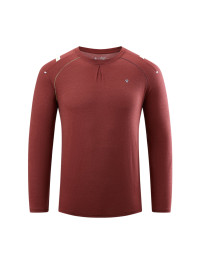 Лонгслив KELME Crew Neck Long-sleeved T-shirt Burgundy