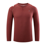 Лонгслив KELME Crew Neck Long-sleeved T-shirt Burgundy - Лонгслив KELME Crew Neck Long-sleeved T-shirt Burgundy