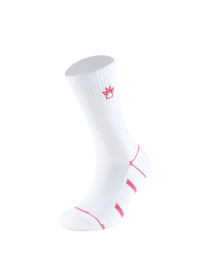 Носки KELME Thigh-high Athletic Socks (White/Pink)
