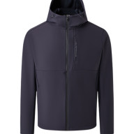 Демисезонная куртка KELME Hooded Fleece-lined Knit Cardigan Dark Blue - Демисезонная куртка KELME Hooded Fleece-lined Knit Cardigan Dark Blue