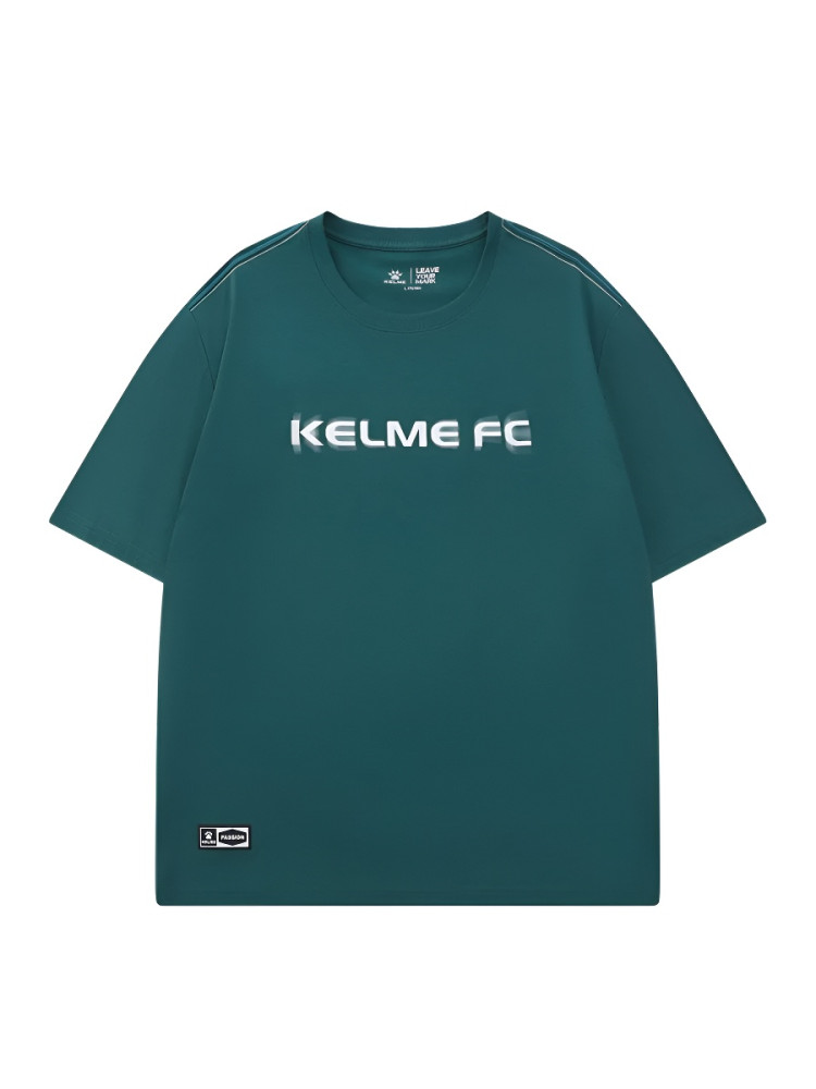 Футболка KELME Crew Neck Short-sleeved T-shirt Green