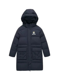 Детский пуховик KELME Mid Length Down Jacket Dark Blue
