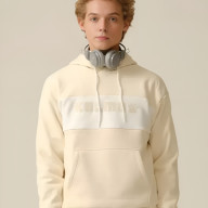Худи KELME Hooded Sweater Beige - Худи KELME Hooded Sweater Beige
