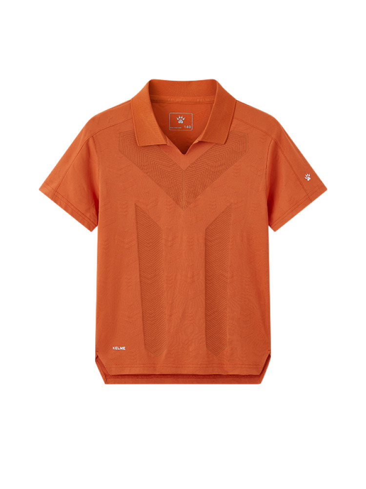 Детская футболка KELME Short-sleeved Polo Shirt Orange