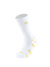 Носки KELME Thigh-high Athletic Socks White/Yellow