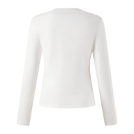 Женский лонгслив KELME Crew Neck Long-Sleeved T-Shirt Ivory White - Женский лонгслив KELME Crew Neck Long-Sleeved T-Shirt Ivory White