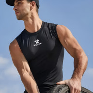 Термобелье (верх) KELME Pro Tights Sleeveless Black - Термобелье (верх) KELME Pro Tights Sleeveless Black