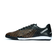 Бутсы зальные TORRES FLEX, TS134232-124-38, р.38, резина,ПУ,текстиль, чёрно-оранжевый - Бутсы зальные TORRES FLEX, TS134232-124-38, р.38, резина,ПУ,текстиль, чёрно-оранжевый
