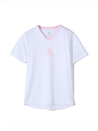Детская футболка KELME Girls Short Sleeve T-Shirt White