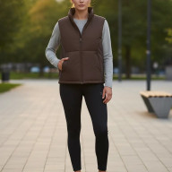 Жилет KELME Down Vest Dark Brown - Жилет KELME Down Vest Dark Brown