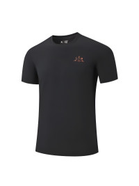 Футболка KELME Crew Neck Short-sleeved T-shirt Black