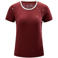 Футболка KELME Crew Neck Short-sleeved T-shirt Burgundy - Футболка KELME Crew Neck Short-sleeved T-shirt Burgundy