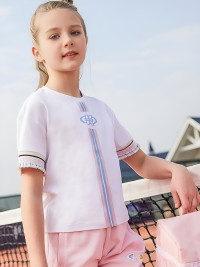 Детская футболка KELME Girls Short Sleeve T-Shirt White