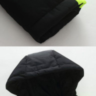 Детский пуховик KELME Padding Jacket (Kids) (Black/Light Green) - Детский пуховик KELME Padding Jacket (Kids) (Black/Light Green)