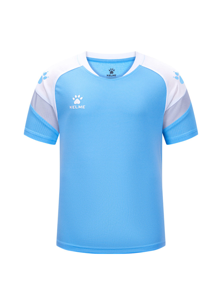 Детская футболка KELME T-Shirt Kid Light Blue