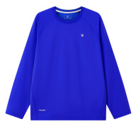 Детский лонгслив KELME Crew Neck Long-sleeved T-shirt Blue - Детский лонгслив KELME Crew Neck Long-sleeved T-shirt Blue