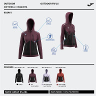 SOFT SHELL EXPLORER BURDEOS - SOFT SHELL EXPLORER BURDEOS