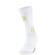 Носки KELME Mid-calf Athletic Socks White/Green - Носки KELME Mid-calf Athletic Socks White/Green