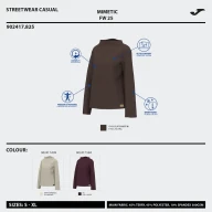 SUDADERA MIMETIC   - SUDADERA MIMETIC  