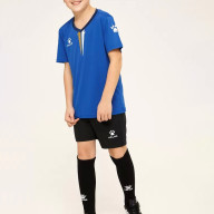 Детская футбольная форма KELME S/S Football Set Kid (Blue/Black) - Детская футбольная форма KELME S/S Football Set Kid (Blue/Black)