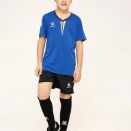 Детская футбольная форма KELME S/S Football Set Kid (Blue/Black) - Детская футбольная форма KELME S/S Football Set Kid (Blue/Black)