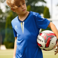 Детская футбольная форма KELME S/S Football Set Kid (Blue/Black) - Детская футбольная форма KELME S/S Football Set Kid (Blue/Black)