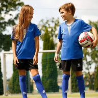 Детская футбольная форма KELME S/S Football Set Kid (Blue/Black) - Детская футбольная форма KELME S/S Football Set Kid (Blue/Black)