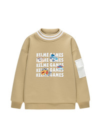 Детский свитшот KELME Crew Neck Sweater Brown