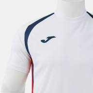 ФУТБОЛКА С КОРОТКИМ РУКАВОМ CHAMPIONSHIP 20 БЕЛЫЙ ТЕМНО-СИНИЙ - ФУТБОЛКА С КОРОТКИМ РУКАВОМ CHAMPIONSHIP 20 БЕЛЫЙ ТЕМНО-СИНИЙ