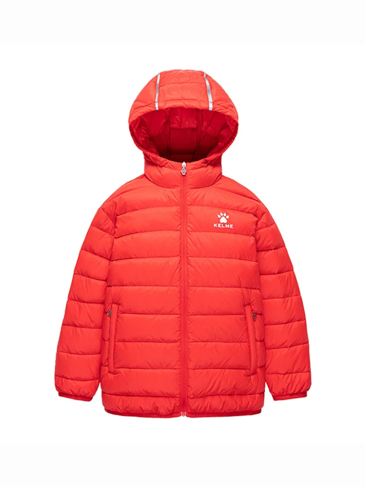 Детский пуховик KELME Knitted Coat Red