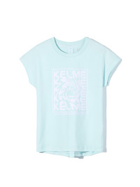 Детская футболка KELME Girls Short Sleeve T-Shirt (Mint/Green)